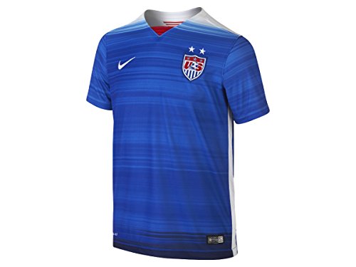 Nike USA Youth Short Sleeve Away Stadium Jersey (GAME ROYAL/ROYAL BLUE)