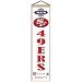 San Francisco 49ers Super Bowl XIX Champions White Heritage Banner
