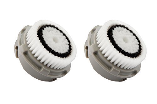 Sonishare Replacement Facial Cleansing Brush Heads for Mia, Mia2, Mia3 (Aria), SMART Profile, Alpha Fit, Pro, Plus and Radiance Cleansing Systems, Pack of 2