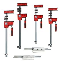 Bessey KRX2450 K Body REVO Fixed-Jaw Parallel Clamp Kit