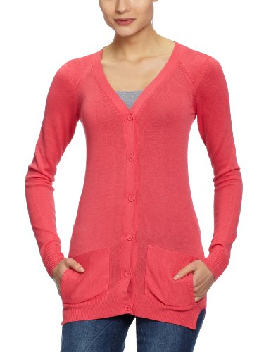 ONLY Damen Strickjacke,15063897, Gr. 38 (M), Pink (ROUGE RED) Preisvergleich