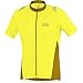 GORE BIKE WEAR Men's Full Zip Jersey, White/Fresh Green, X-Large