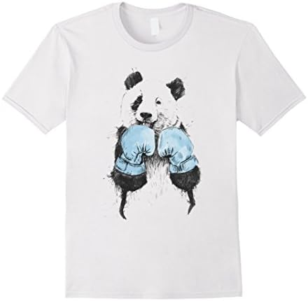 Men's Panda Boxing - The winner t-shirt Large White