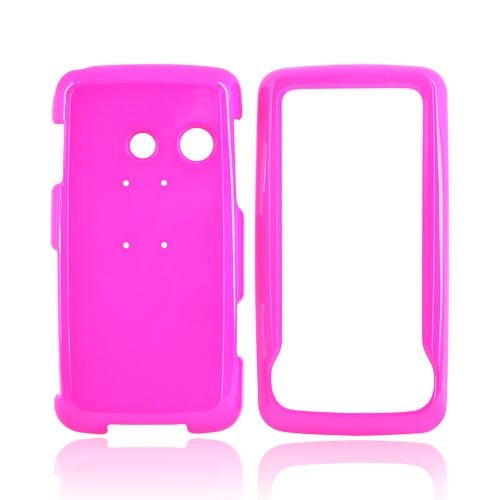 for LG Rumor Touch LN510 Hard Case Cover HOT PINK