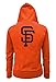 5th and Ocean MLB San Francisco Giants Women's Brushed Fleece Zip Hoodie, Medium, Orange