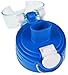 COLLAPSIBLE Water Bottle 750ml + LEAK PROOF VALVE | BPA-Free Food-Grade Silicone