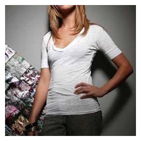 Alternative Apparel Burnout V-Tee aa2660