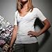 Alternative Apparel Women Burnout V-Tee aa2660