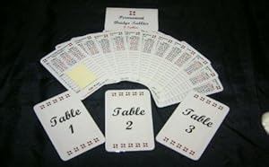 Amazon.com : Three-Table Permanent / Reusable Bridge Tallies : Sporting ...