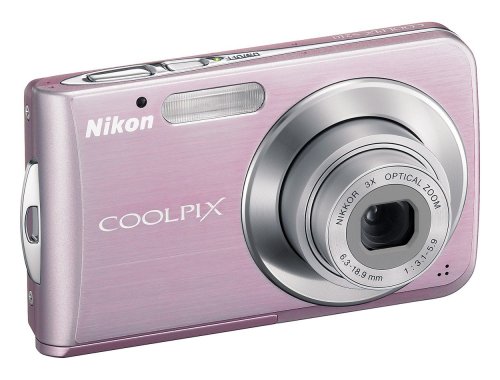 Childrens Toyshop  Electronics : Nikon Coolpix S210 Digital Camera - Sakura Pink (8.0MP, 3x Optical Zoom) 2.5" LCD