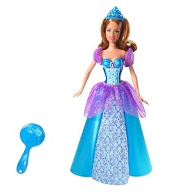 Barbie Blue Princess Doll by Mattel