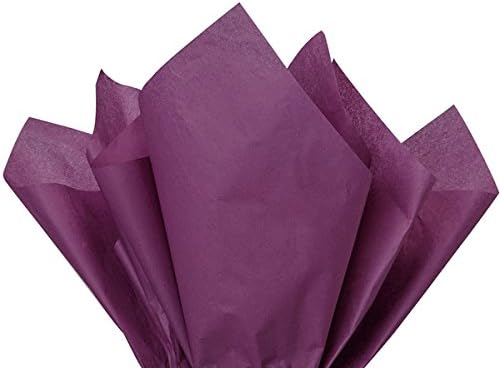 Plum Purple Tissue Paper Ream 480 Sheets Wholesale Packaging Gift Wrap