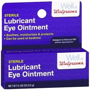 Walgreens Sterile Lubricant Eye Ointment, .12 oz