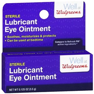 Walgreens Sterile Lubricant Eye Ointment, .12 oz