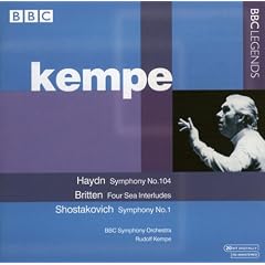 Haydn - Symphony No 104; Shostakovich - Symphony No 1