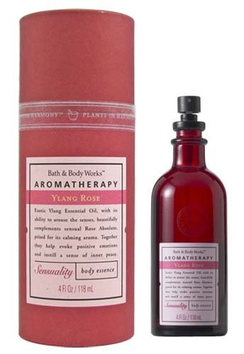 Bath & Body Works Aromatherapy Ylang Rose Sensuality Body Essence 4 fl oz (118 ml)