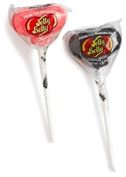Jelly Belly LolliBeans Lollipops, 1-Ounce Pops, (Pack of 96)