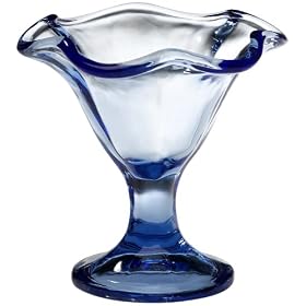 Buy Bormioli Rocco Primavera Dessert Bowls, Set of 6, Saphire Blue