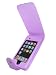 PURPLE Leather Case Cover for Apple iPod Touch 2nd 2G & New 3rd Generation 3G 8gb, 16gb, 32gb & 64gb + Belt Clip