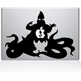 Ursula Little Mermaid Disney Vinyl Decal for Macbook