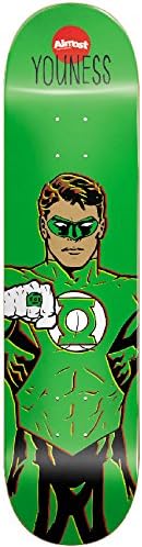 Almost 10023605 New Pro-Green Lantern Skateboard Deck