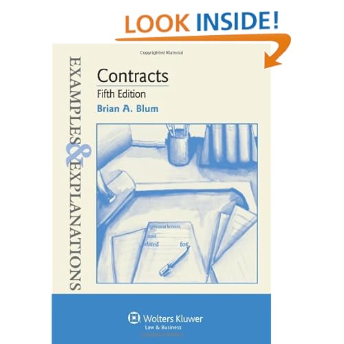 Contracts: Examples & Explanations, 5th Edition