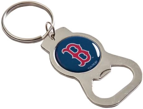 Boston Red Sox MLB Baseball Metal Bottle Opener Key Chain