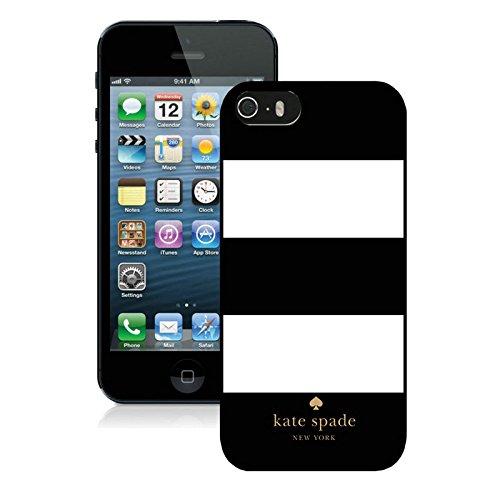 Kate Spade Black 007 iPhone 5S Screen Phone Case Custom and Durable Design