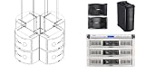 Bose Pro Audio Gym Sound System Includes 8 Bose 802 III Loudspeakers, 4 Bose MB4 Subs, Panaray Digital Controller, 3 QSC GX5 Power Amplifiers