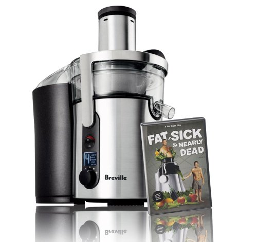 Breville BJE510XL Bundle Multi-Speed Juice Fountain with DVD