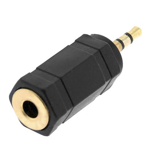 Cables4PC New 3.5mm Female to 2.5mm Male headphone earphone adapter for PDA MP3 MP4 Cell Phone