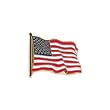 USA Flag Lapel Pin Standard