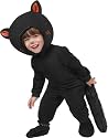 Child's Toddler Classic Black Cat Costume (Sz: 4T)