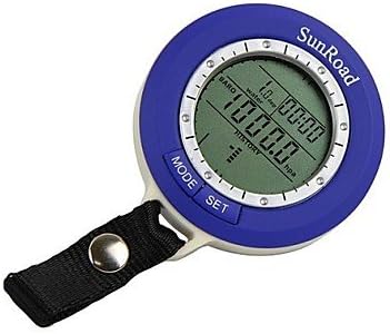 SUNROAD SR204 Portable Fishing Barometer(Dark Blue)