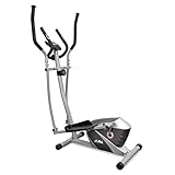 JLL®Home Elliptical Cross trainer CT200, 2016 New Magnetic resistance elliptical fitness Cardio workout with 8-level magnetic adjustable resistance, 5KG two ways Flywheel, console display with heart rate sensor, ROHS CE GS compliance, 12-month warranty.