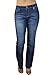 Alfa Global Women's Regular to Plus Size Boot Cut Stretch Denim Washed Pants