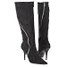 Jessica Simpson Women's Hale Tall Stretch Boot,Black Stretch,10