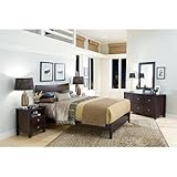 Costello 5-pc Queen Bedroom Set Bed, 2 Nightstands, Dresser & Mirror