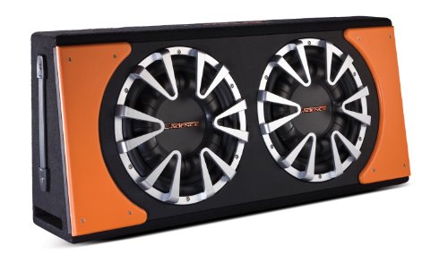 Cadence Acoustics FXB12S2 1000 Watt Peak Dual 12-Inch 4 Ohm Super Slim Passive Subwoofer Enclosure