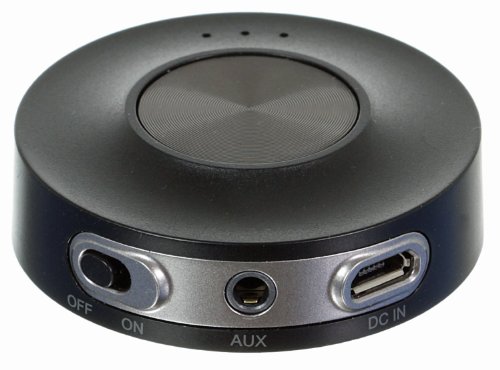 Avantree Cara-bluetooth 4.0 Music Audio Receiver and Hands Free Car Kit for Home Speaker System and iOS iPhone and Android Smart Phone(A2DP)-Paring 2 Cell Phones