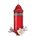Cherry Valley Feeder 8-Ounce Glass Crystal Lantern Hummingbird Feeder