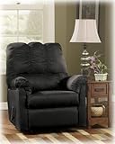 Famous CollectionBlack Finish Recliner by Famous Brand Furniture