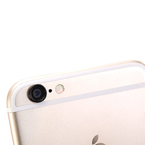 UHIPPO® iPhone 6 Plus iPhone 6s Plus Camera Lens Protector Camera Lens Case Camera Aluminum Protective Ring for iPhone 6 Plus iPhone 6s Plus 5.5 Inch Black