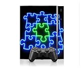 Neon Puzzle Design PS3 Playstation 3 Body Protector Skin Decal Sticker