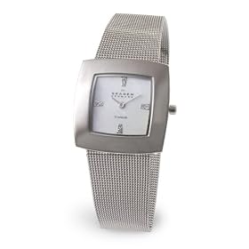 Skagen Women's Titanium Mesh Watch #570STT