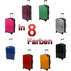 Reisekoffer Koffer Trolley L 68cm/ 75L Hartschale 2048 in 8 Farben
