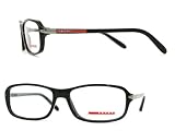 (プラダスポーツ) PRADA SPORT ブラック メガネフレーム 眼鏡 めがね 0PS-05BV-1AB1O1 ［並行輸入品］
