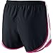Nike Women's Tempo Short Black/White/Vivid Pink/Matte Silver Shorts XS X 3.5