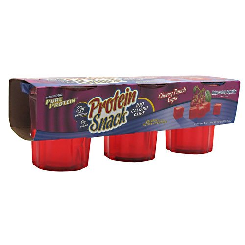 protein snacks 6 3 packs 6 fl oz cups 18 oz 5322 ml cherry punch protein  more detail click!