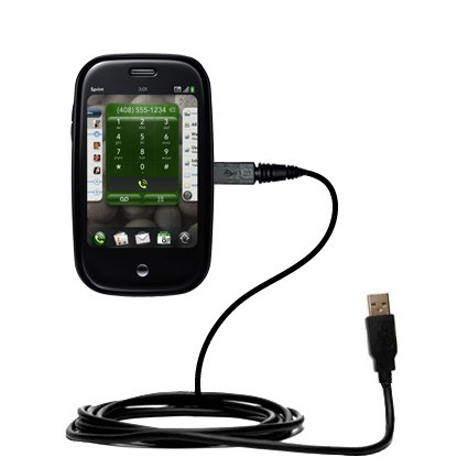 Classic Straight USB Cable for the Palm Palm Pre with Power Hot Sync and Charge capabilities - uses Gomadic TipExchange Technology